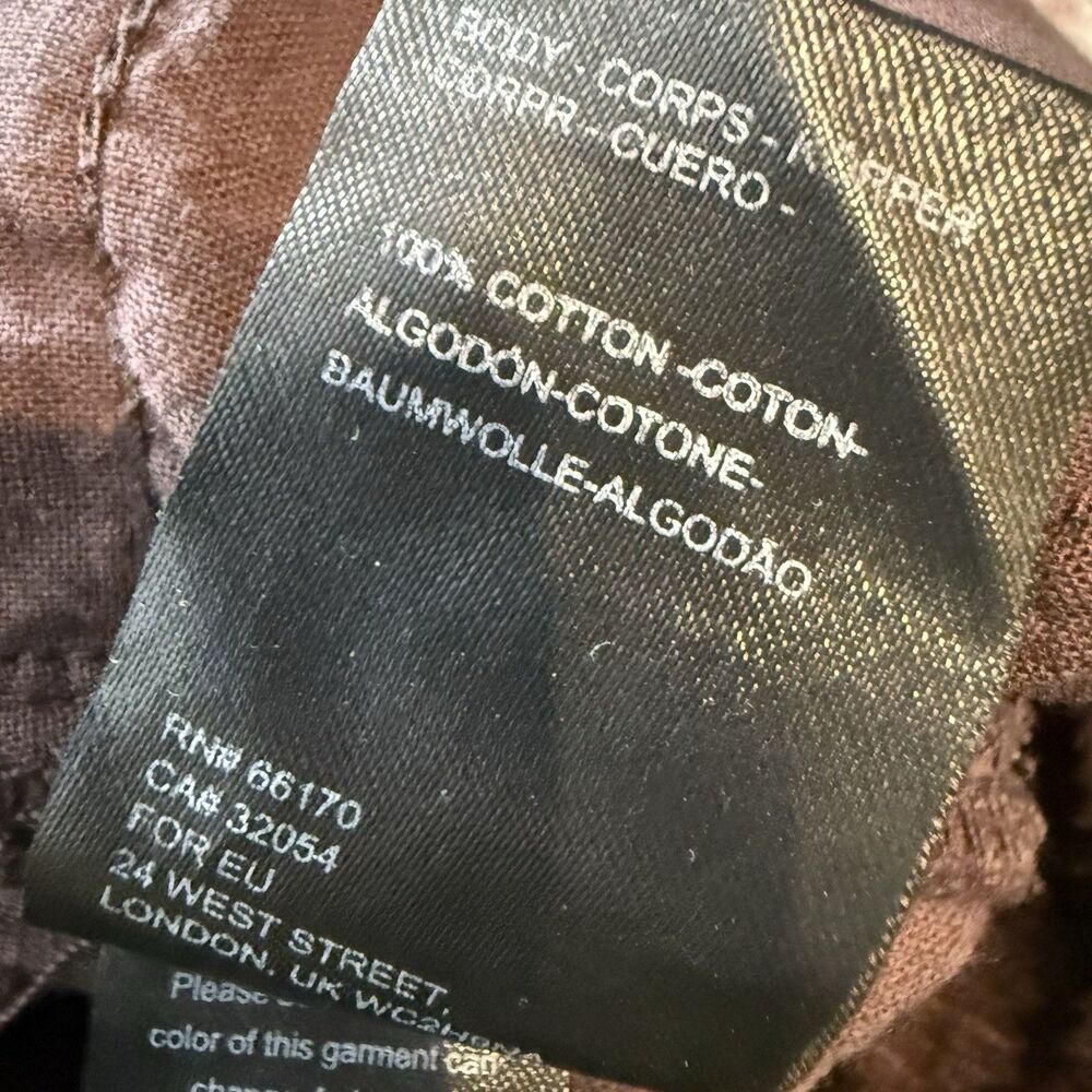 BDG Urban Outfitters High and Wide Corduroy Pants Brown Womens Size 24 Cotton - Picture 12 of 12